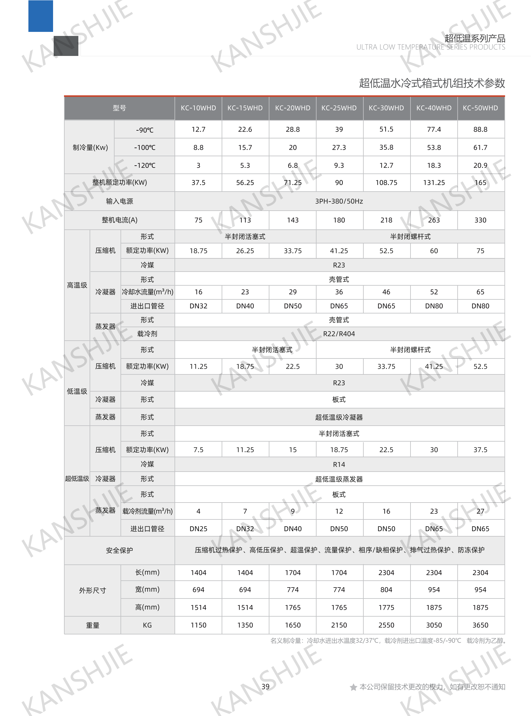 -80度復(fù)疊式深冷冷凍機(jī)組